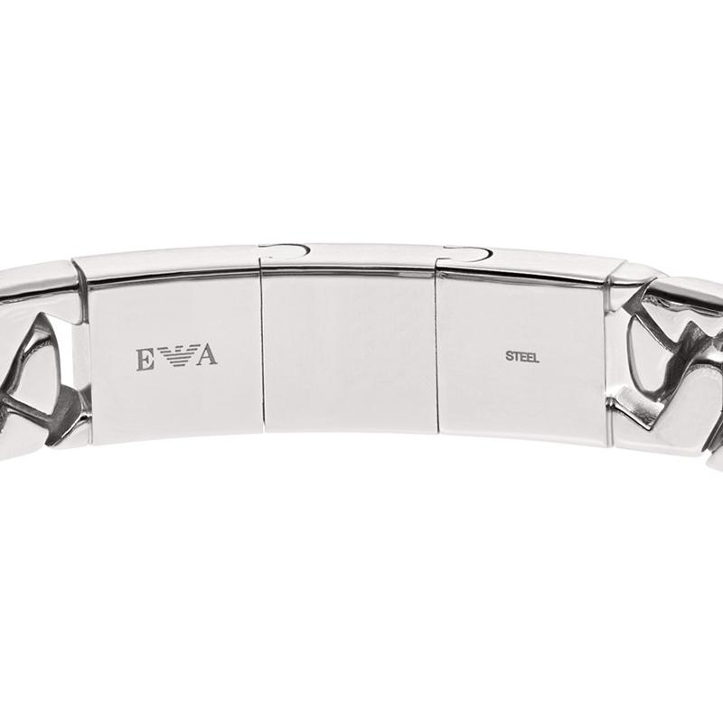 Emporio Armani Stilvolles trendiges Edelstahlarmband Herren Accessoires EGS2435040