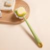 Bathing And Brushing The Back Sponge Long Handle Soft Hair Bath Brush Doubleside Rub Shower Brush Back Scrubber Exfoliating Tool