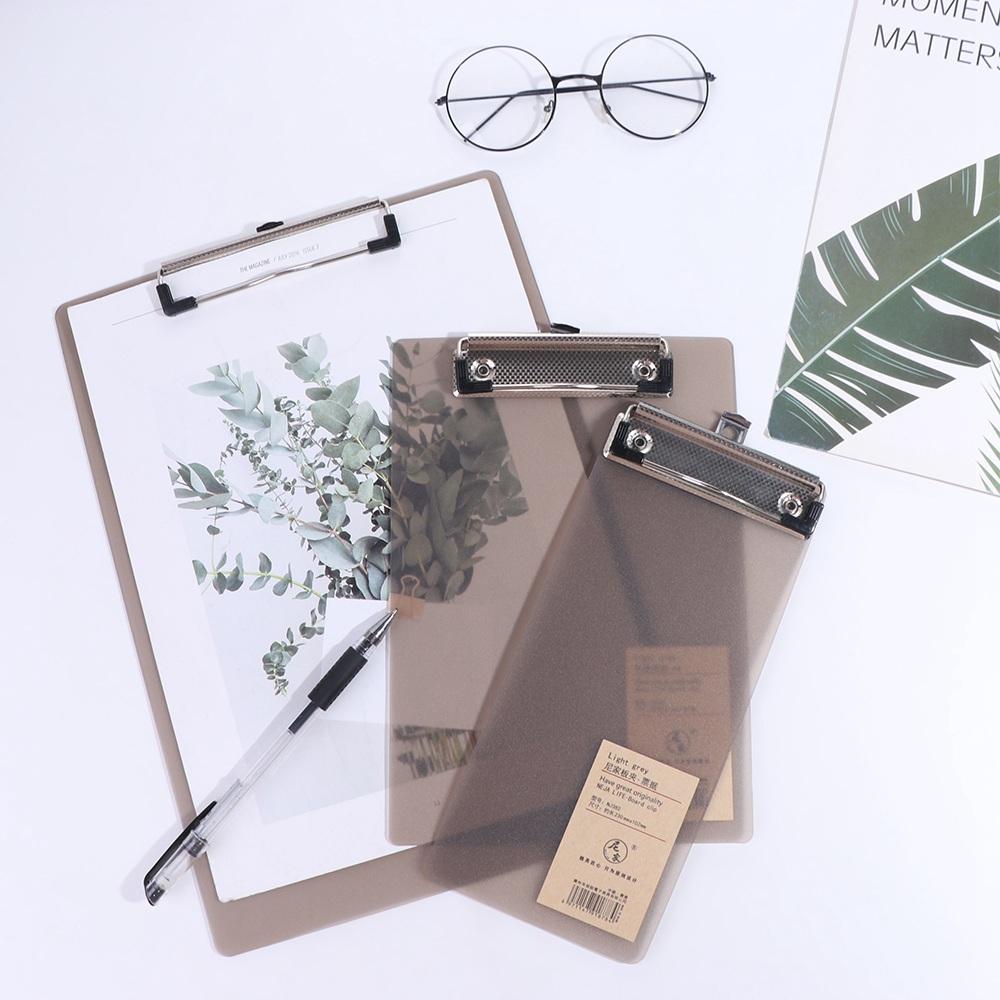 Writing Sheet Pad A4 A5 A6 File Folder With Low Profile Gold Clip Paper Organizer  Menu Data