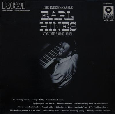 LP Record EARL HINES - The Indispensable - 1940-1942 Volum FPM17000 RCA France Jazz Used