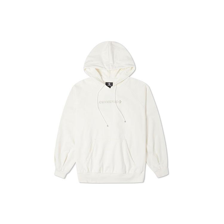 (WMNS) Converse Loose Knit Hoodie Creamy White Women s 10023945-A02 L