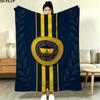 Fenerbahe Sk Print Flannel Blanket, High Quality Comfortable for All Seasons, Home Decor, Warmth and Comfort, Perfect for Christmas Gifts