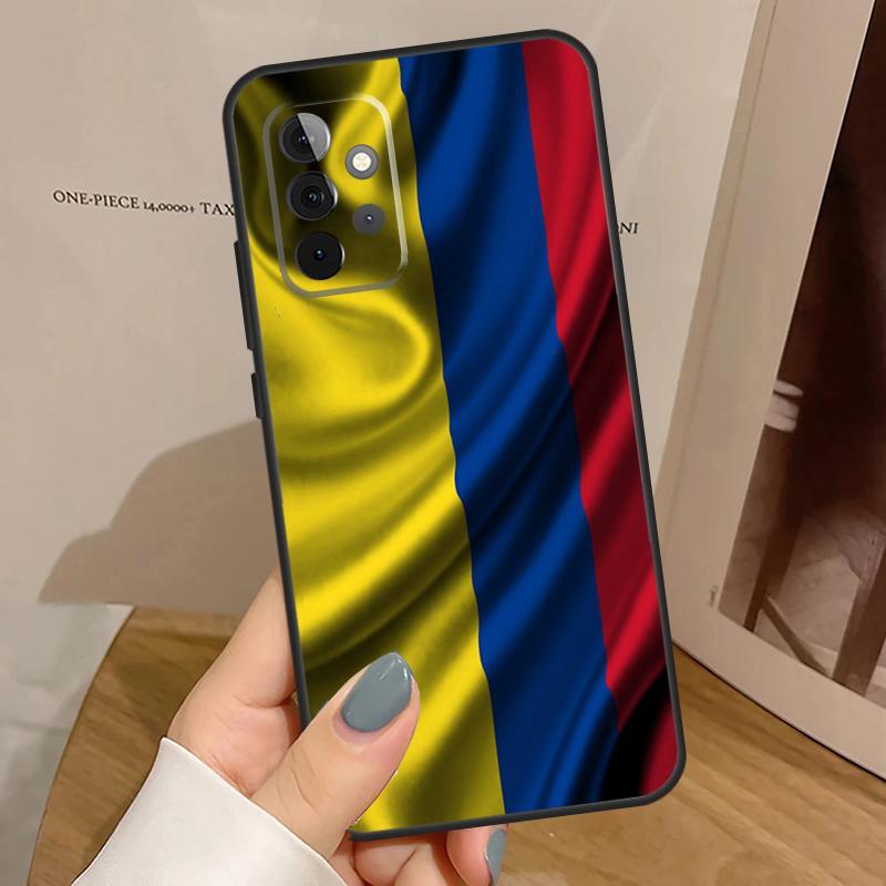 

Colombia Flag Case For Samsung Galaxy A15 A16 A17 A26 A36 A56 A55 A35 A52 A32 A12 A53 A33 A13 A14 A34 A54 Samsung A56