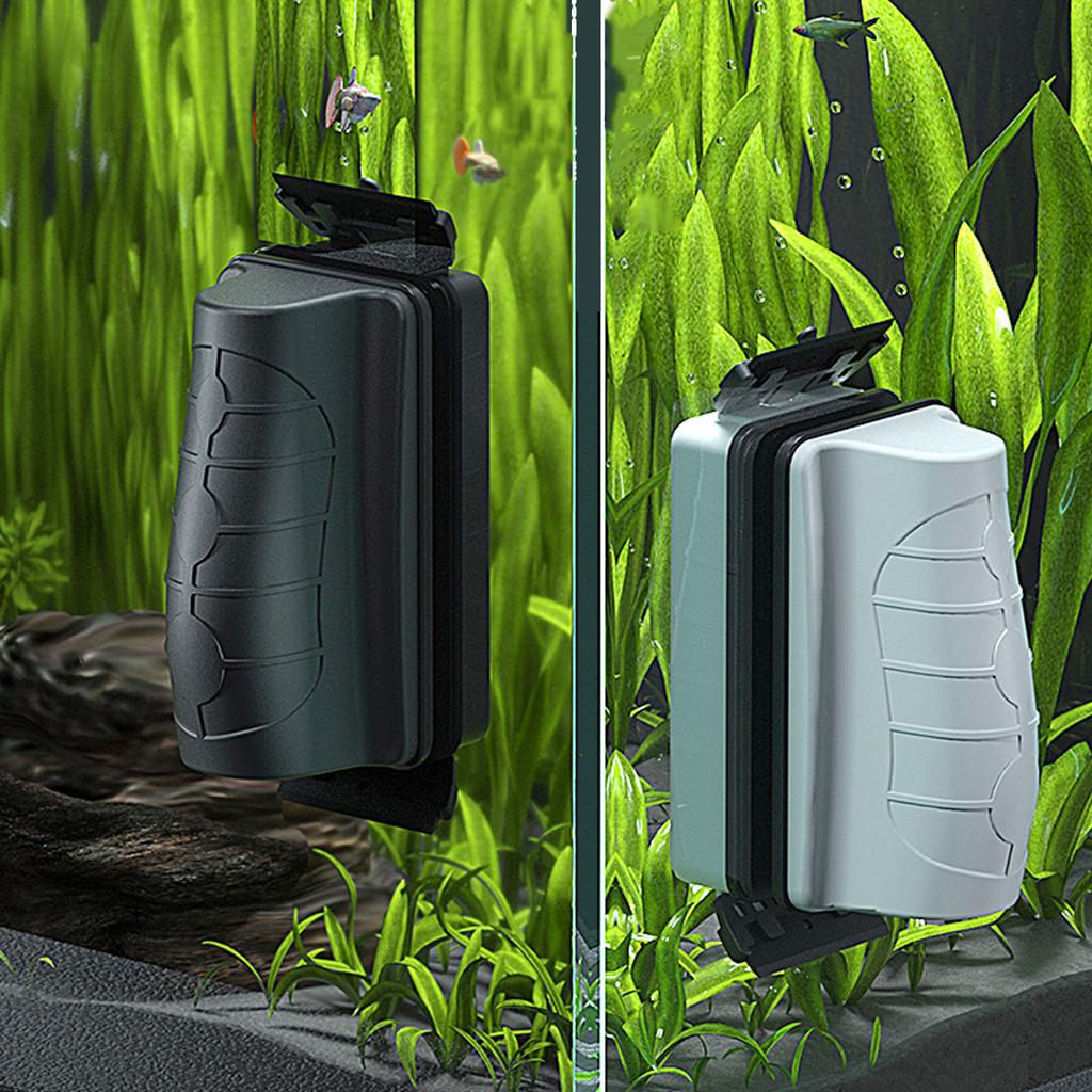 Magnetic Algae Scraper Floating Double Sided Scratch Aquarium Strong Magnetic Cleaner for Aquarium Fish