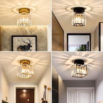 Nordic Moderne Kristallen Plafondlamp Binnen Plafondlamp Gang Trappenhuis Slaapkamer Restaurant Lamp Huisdecoratie