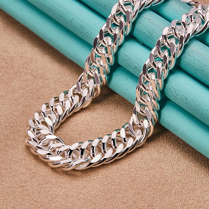 Copper Necklace For Men 1pc Gorgeous Coppery Plated Cuban Chain Necklace, Perfect Gift For Men's Parties