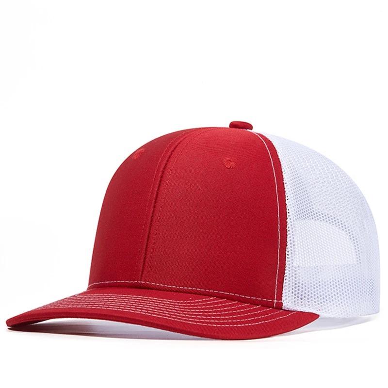Fresh Latest Brand New 1Pc Unisex Cap Slight Curved Brim Style Trucker Hat Men & Women Casual Outdoor Air Permeable Ventilated Summer Cap