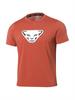 DYNAFIT [Muscle Fit Gym Wear] Trans Short Sleeve T-ShirtCamel