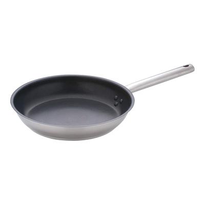 Endo Shoji Commercial Murano Induction Teflon Select Bratpfanne, 28 cm, IH-kompatibel, innen rostfrei verarbeitet, AHLV703 18-8 Stahl/Teflon