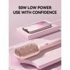 Electric Hot Comb Multifunctional Straight Hair Straightener Comb Negative Ion Anti-Scalding Styling Tool Straightening Brush