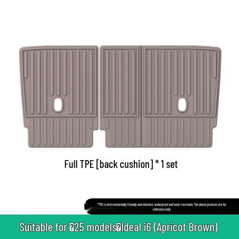 Compatible TPE Car and Trunk Floor Mats for 25 Ideal i6 Models - All-Weather Protection