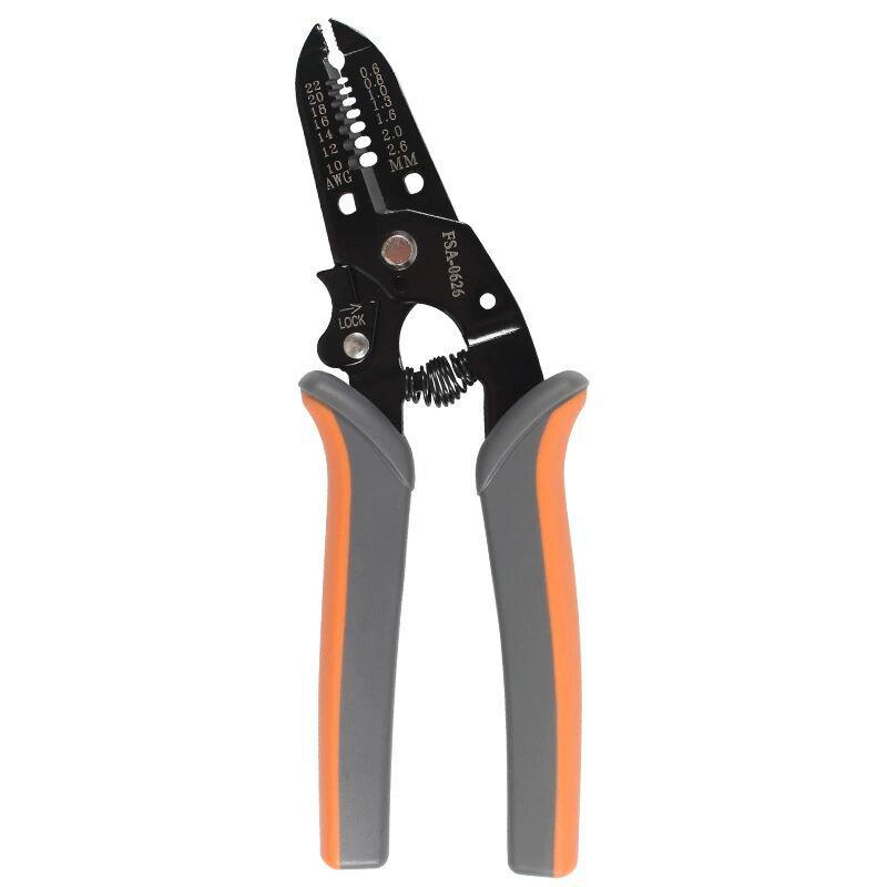 Hengshuo Tools FSA-0626 Автоматический многофункциональный инструмент для снятия изоляции с проводов 0.9-6mm, 180mm, PVC
