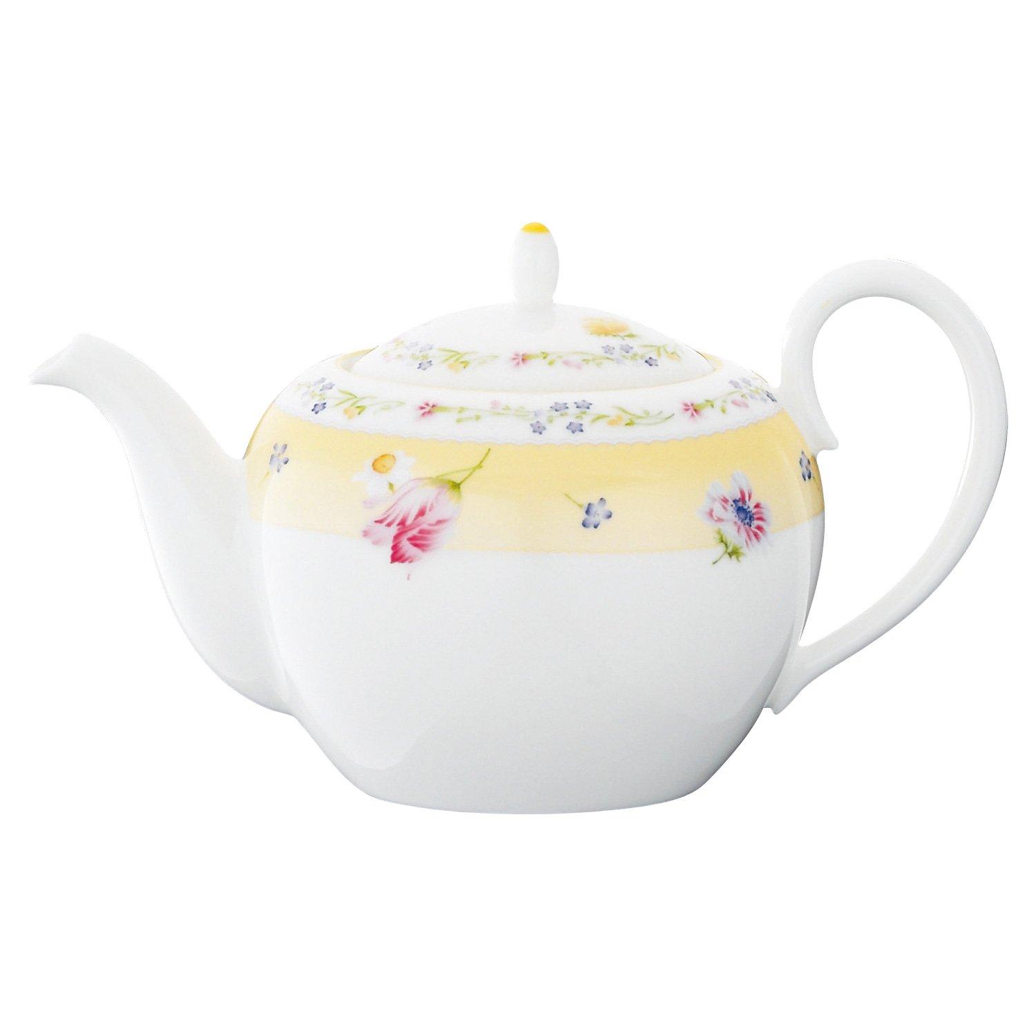 

Noritake Jeune Freres Teapot, 520cc, Microwave-Safe, Bone China, T50523A/4620