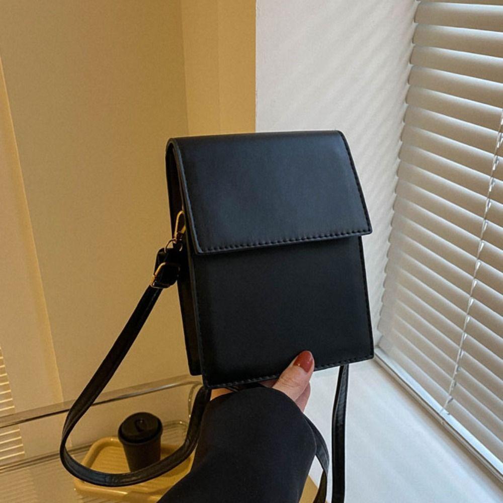 Portable Crossbody Tote Bag Simple Ladies Messenger Bag Korean Style Small Shoulder Bag  Women