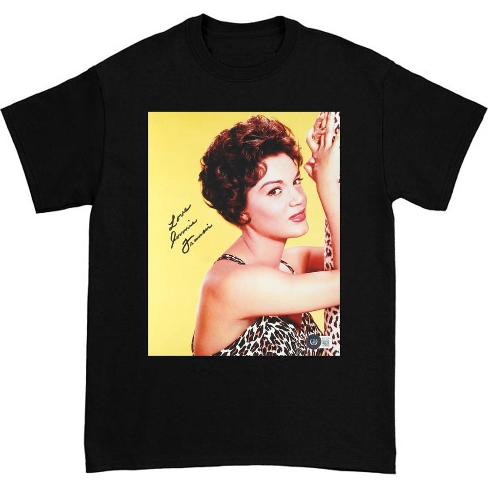 Vintage Connie Francis Gift Funny Black All Size 20D173 Unisex T-Shirt S
