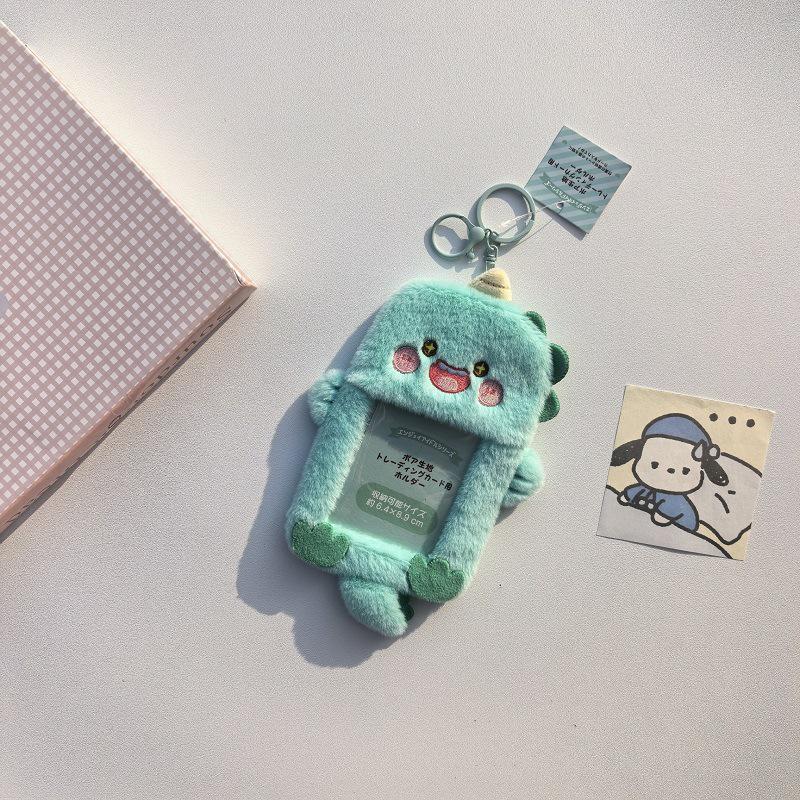 My Melody & KT Cat Plush Card Holder Pendant