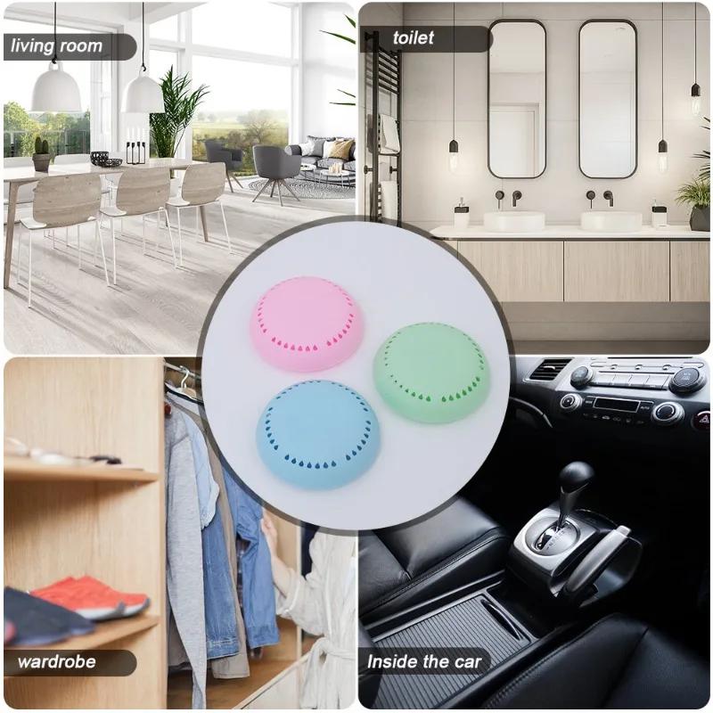 Self Adhesive Solid Air Fresheners Aromatherapy Fragrance Lasting Deodorization for Toilet Bathroom Wardrobe Car Solid Fresher