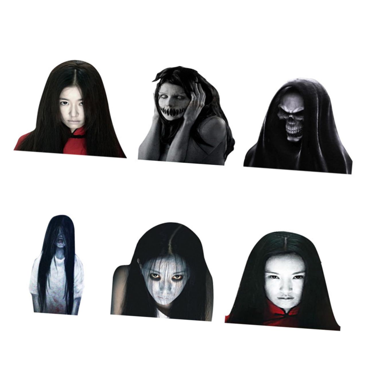 

DRESSOOS Wiper Sticker Windshield Wiper Decal Ghost Wiper Decal Vehicle Applique High Beam 25*14.5*2CM