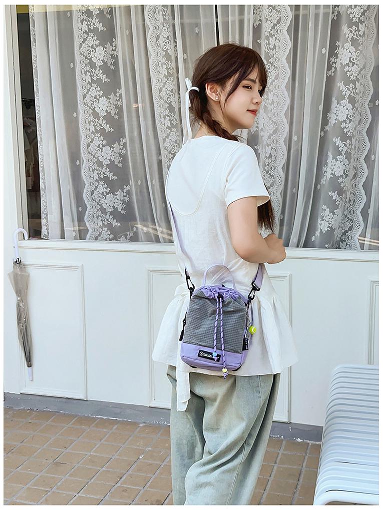 Leichte Umhängetasche für Wasserflasche und Handy zum Wandern - Unisex Sportrucksack