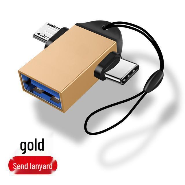 USB 3.0 High-Speed Type-C OTG Adapter for Android: Connect USB Drives, Keyboards, and Mice