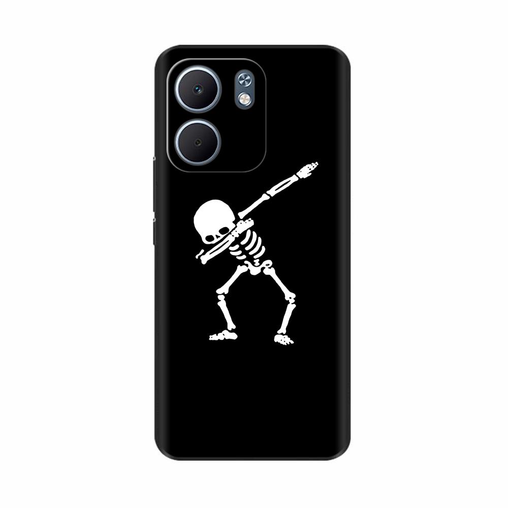 For Oppo A5x Case Soft Silicone Phone Cases Black TPU Back Cover For Oppo A5X A5 x 4G 5G Case Cute Printed Bags Fundas Coque