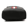 Bally Red And White Striped Leather Shoulder Bag Regular Men Shoulder Bag Black HARI-10