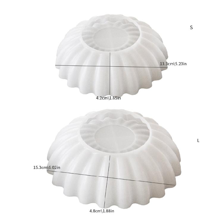 Versatile Oval Sturdy Silicone Mold for Epoxy Resin Castes Portable for Making Unique Tray and Artistic Dishes