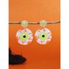 New Halloween Stud Earrings Combination Cartoon Funny Easter Earrings Set