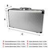 Portable Aluminum Tool Box Safety Equipment Toolbox Instrument Box Storage Case Suitcase Impact Resistant Case With Sponge