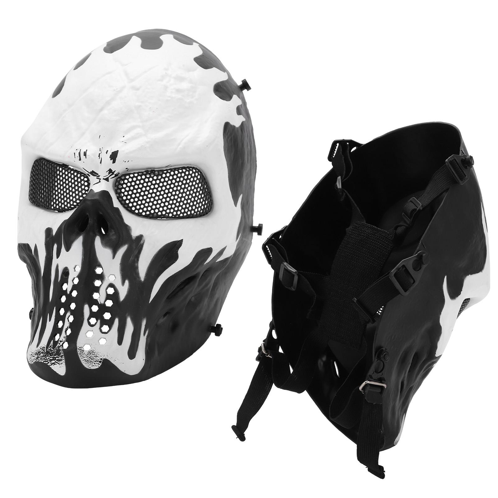 

Игровая маска на все лицо M06 Защита от BB Страшный череп Закрытие с защитой глаз для Хэллоуина