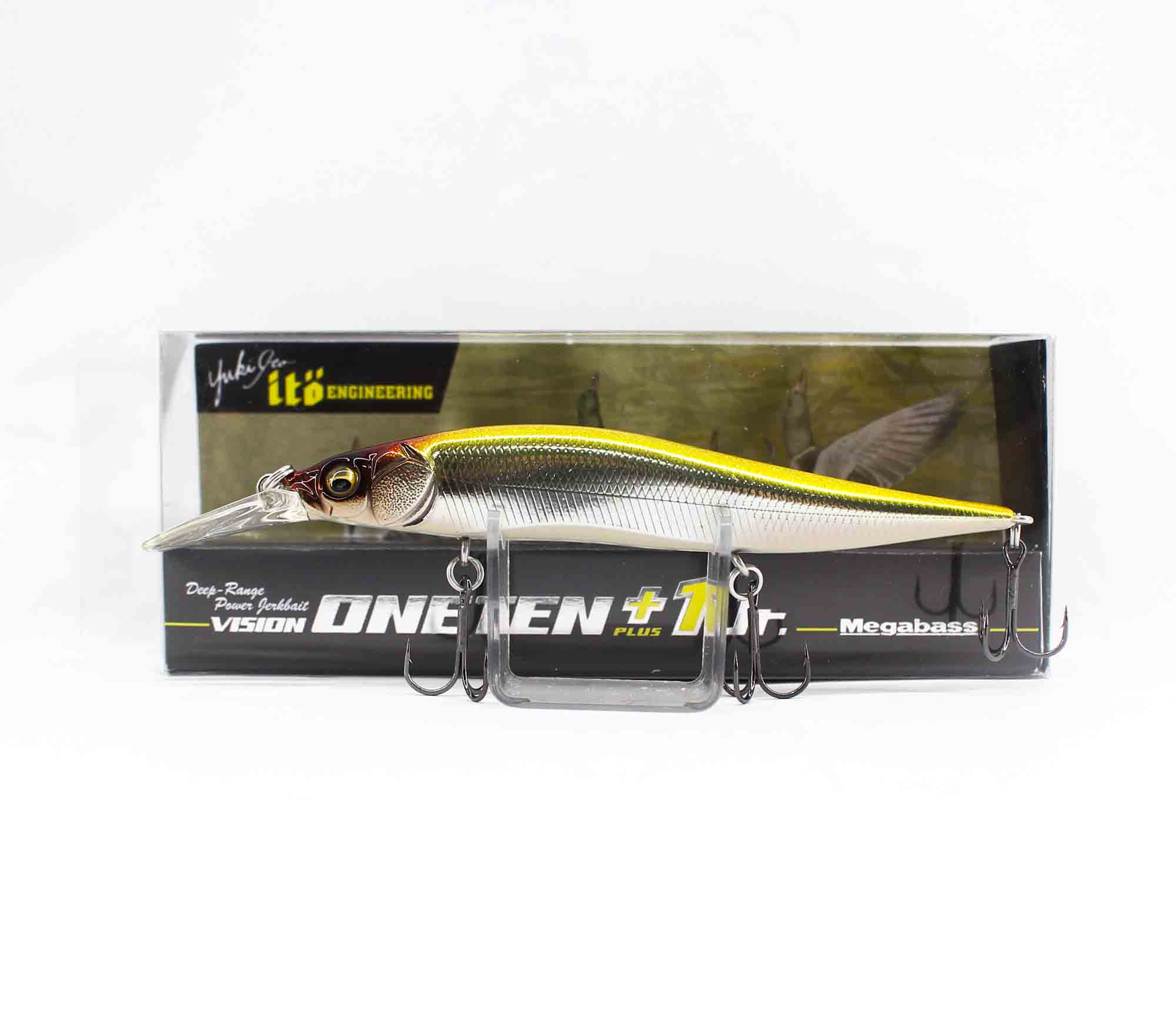 

Megabass Vision 110 +1 Jr Suspend Lure GLX Western Crown (2556)
