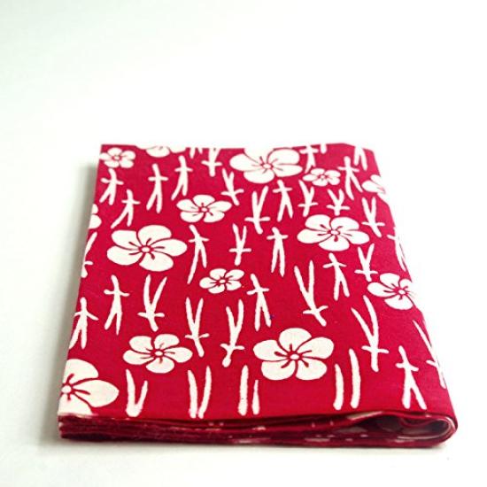 Todaya Shoten Tenugui Plum 37 x 98 cm Niwaen-zome (Tenugui) "Twisted Blossom" 759, approx.