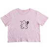 AWESOMEUS A Tennis Chick Crop Short Sleeve T-Shirt_ 5 Colors