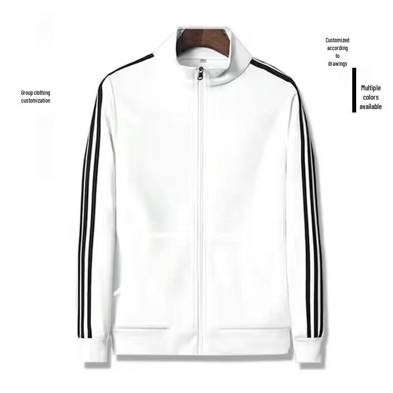 Chaolun Men's Stand-Up Collar Casual Sports Suit - Spring and Autumn, School Uniform, Jiamusi Square Dance Team.