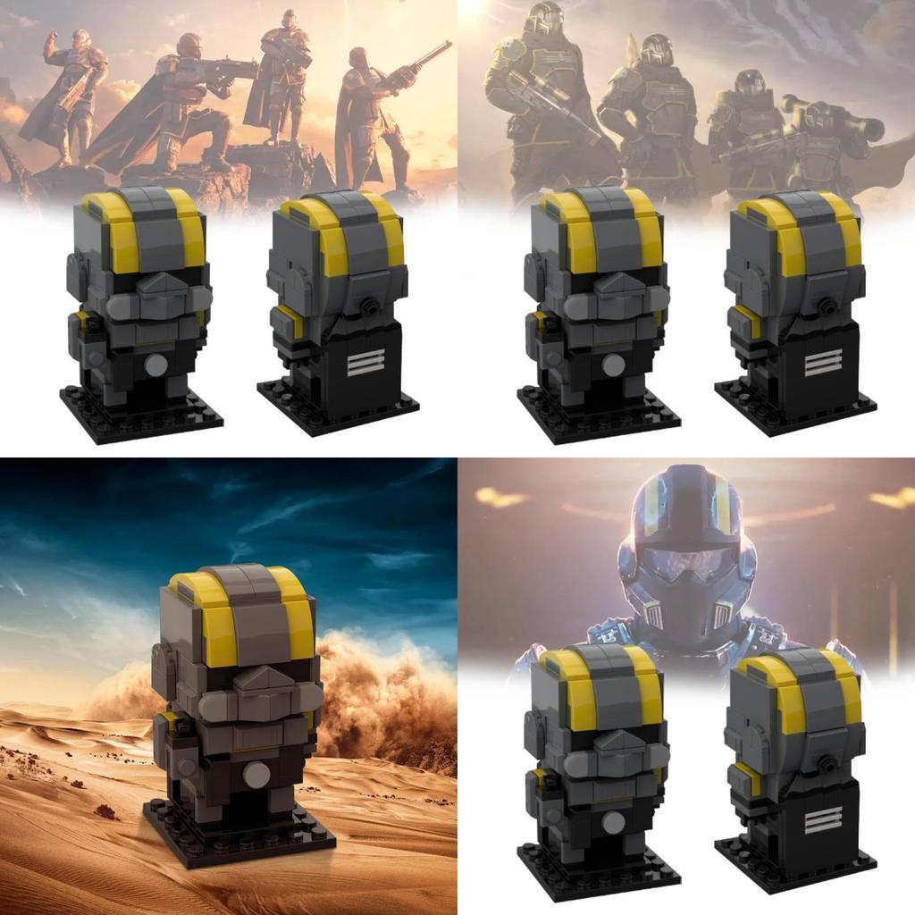Helldivers 2 Miniatur-Bausteine Set für Kinder mit DIY-Montagespaß