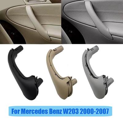 1pcs Car Left Right Inner Door Pull Handle Cover Interior Accessories Handles For Mercedes For Benz W203