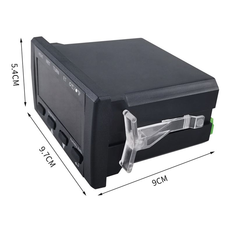 A20F-HT-10 Incubator Thermostat Temperature Humidity Control With Humidification And Heating Indicator 110-220V Black