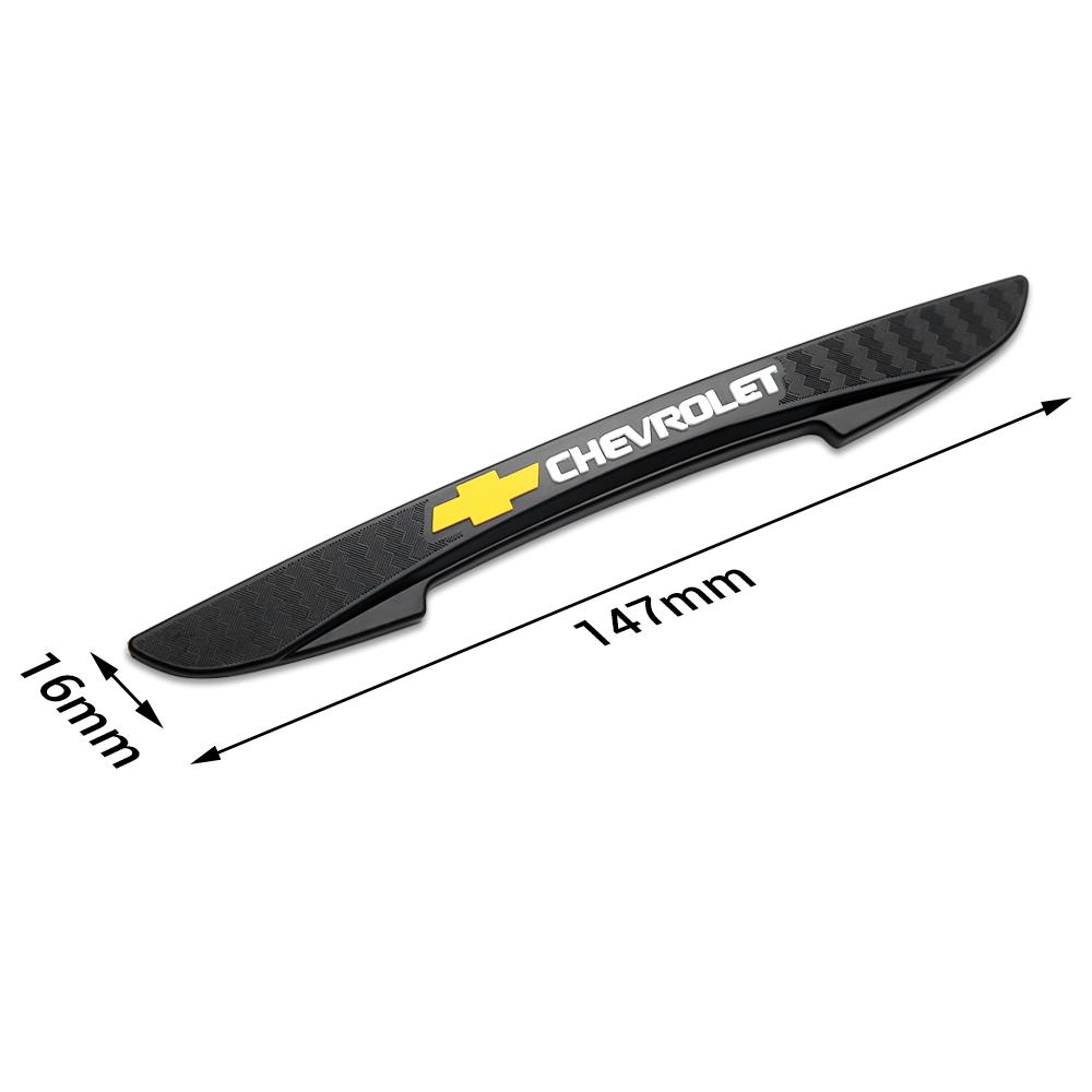 4 Stück Auto Türkantenschutz Stoßstangenleiste Rückspiegel Kollisionsschutz Aufkleber für Chevrolet Captiva Lacetti Aveo Cruze Malibu Camaro