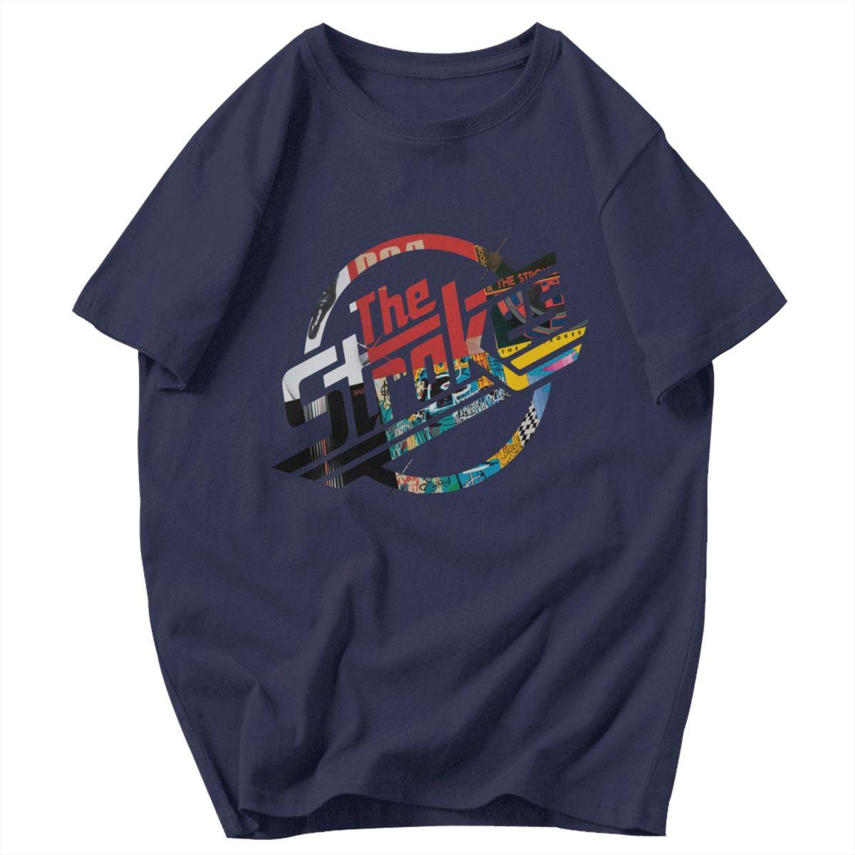 

Men T Shirt Strokes Vintage Gifts Y2K Graphic Oneck Unisex Tops T Shirts 4XL