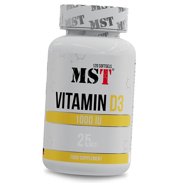 

Vitamin D3, Vitamin D3 1000, MST 120caps (36288028) 120caps