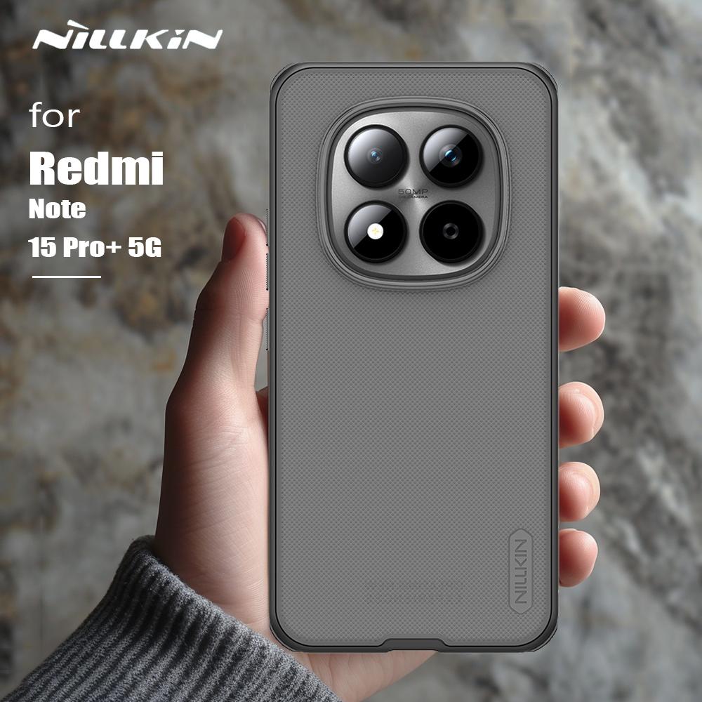 Custodia Nillkin Per Xiaomi Redmi Note 15 Pro Plus 5G Super Frosted Shield Pro Morbido TPU Duro PC Protezione Cover Posteriore Custodia per Telefono