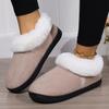 2025 Winter New Warm Fur Indoor Home Slippers for Women, Couple Slippers, Women's Soft Bottom Home Slippers, Large Size