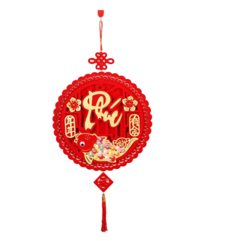 Traditional Fu Character Pendants Blessing Chinese New Year Couplet  Celebration