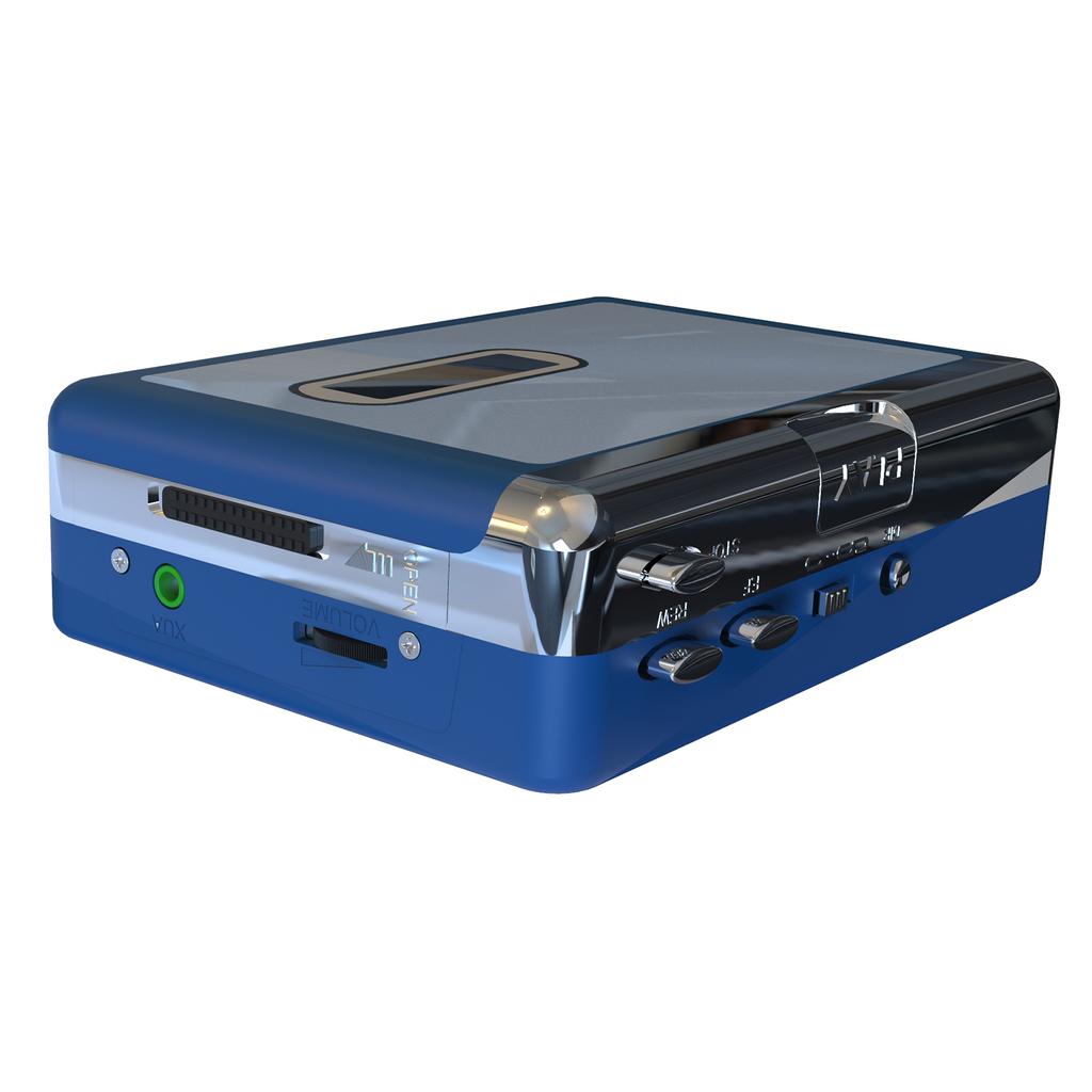 EzCAP215 Casetofon BT portabil BT 4.2 Player casetă Auto Reverse Audio Casetă cu căști