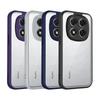 KEYSION Transparent Phone Case for Redmi Note 15 Pro 4G 15 Pro+5G Silicone+PC Clear Shockproof Phone Cover for Redmi Note 15 5G