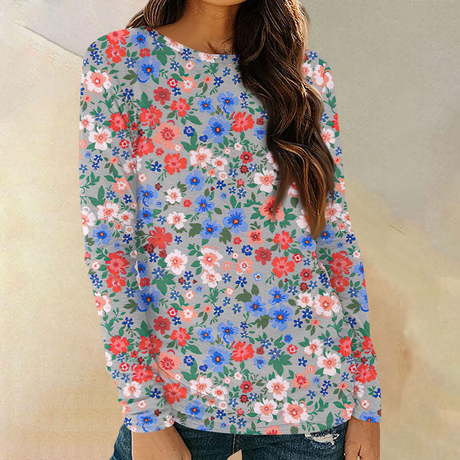 

Женские рубашки с длинным рукавом и круглым вырезом, базовая футболка, повседневный топ, осенняя модная туника, облегающие футболки M синий