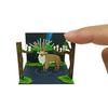 Sankei Riesige Sitzsäcke Studio Ghibli Prinzessin Mononoke Wald des Waldgeistes Papierbasteln Mini Nicht Maßstäblich MP07-43
