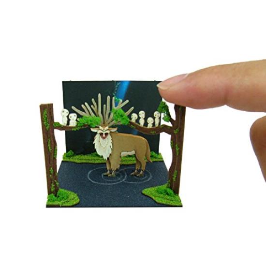 Sankei Riesige Sitzsäcke Studio Ghibli Prinzessin Mononoke Wald des Waldgeistes Papierbasteln Mini Nicht Maßstäblich MP07-43