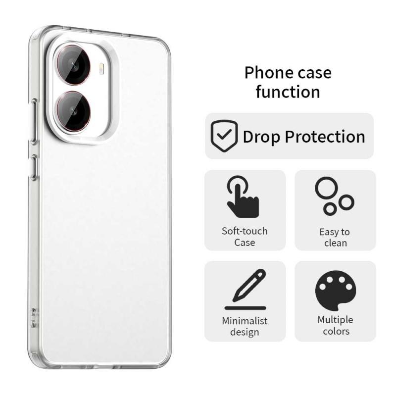 For Poco X7 Pro Case Cover Xiaomi Poco X7 Pro Capas Matte Frosted Translucent Shockproof Bumper Hard Cover Fundas Poco X7 Pro