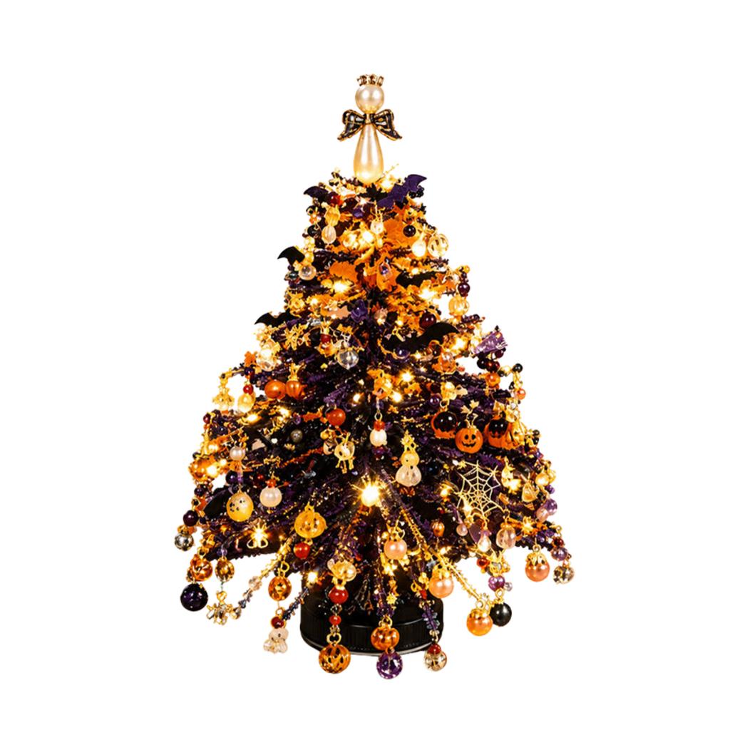 DIY Beaded Christmas Tree Kit Handmade Holiday Parent-Child Easy To Place Other Toys